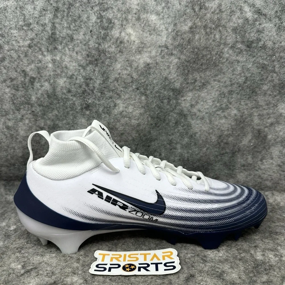 Nike Vapor Pro 1 Football Cleats Mens Size 9 White Navy Black HM8850-104